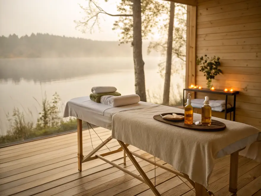 Massage at Halcyon Hilltop on Lake Hopatcong