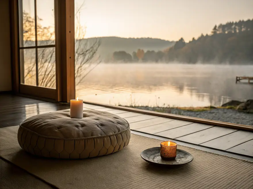Meditation at Halcyon Hilltop on Lake Hopatcong